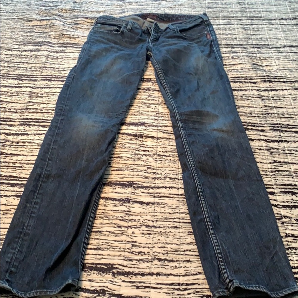 Silver skinny jeans